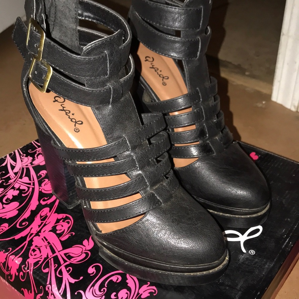 Booties with heels